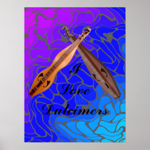 AFFICHE DULCIMERS-POSTER TRAVERSÉS