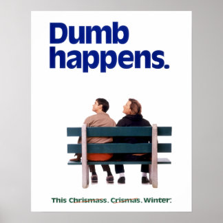 Affiche Dumb and Dumber | Des imperfections