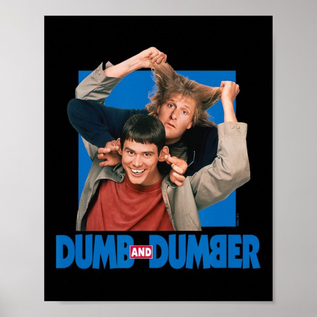 Affiche Dumb Et Dumber - Lloyd Christmas Et Harry Dunne (Devant)
