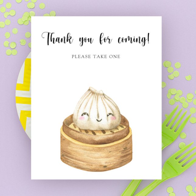 Affiche Dumpling - Merci d'être venu (Créateur téléchargé)