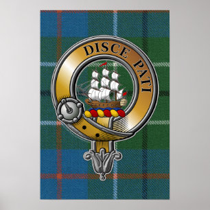 Affiche Duncan Tartan & Badge