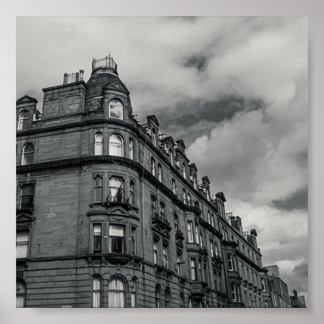 Affiche Dundee Vintage Architecture Print (Devant)