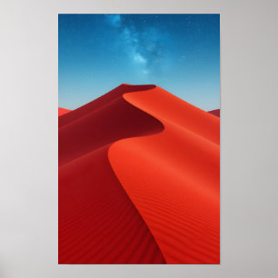 Affiche Dune de sable du désert