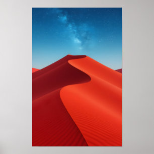 Affiche Dune de sable du désert