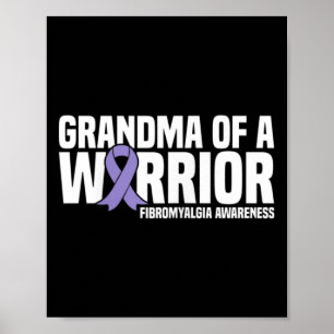 Affiche D'Une Fibromyalgie Guerrière