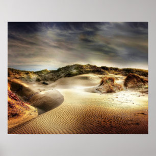 Affiche Dunes de la mer du Nord