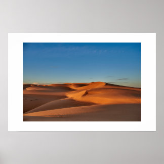Affiche dunes de sable