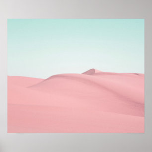 Affiche Dunes de sable dans le sud de la Californie.