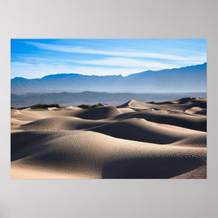 Affiche Dunes de sable plates de mesquite
