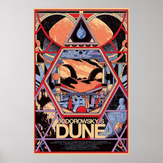Affiche Dunes Jodorowskys