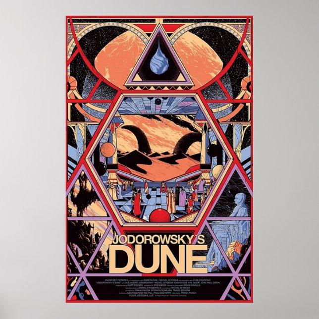 Affiche Dunes Jodorowskys (Devant)