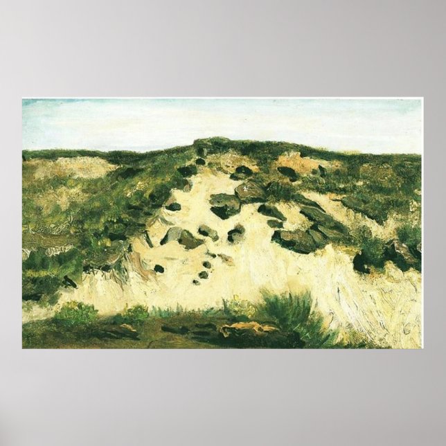 Affiche Dunes Vincent van Gogh (Devant)