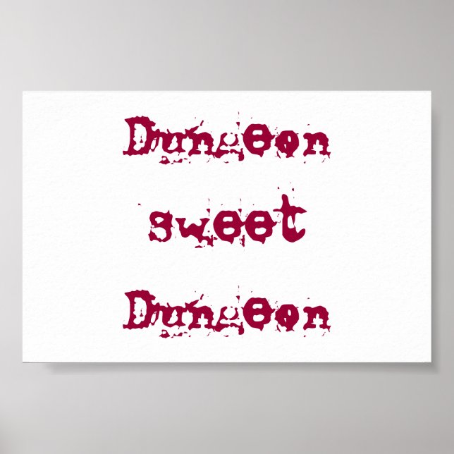 Affiche Dungeon, Sweet, Dungeon (Devant)