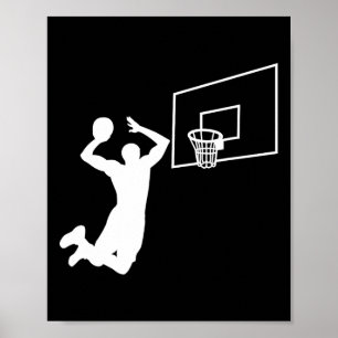 Affiche Dunk Bysketbyll joueur Slam Dunk Byller Bysketbyll