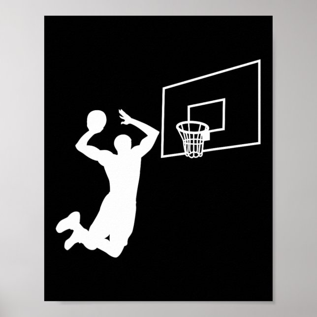 Affiche Dunk Bysketbyll joueur Slam Dunk Byller Bysketbyll (Devant)