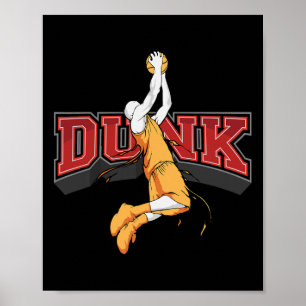 Affiche Dunking Bysketbyll