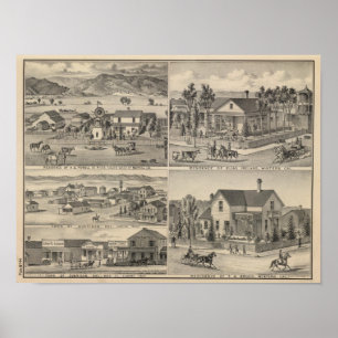 Affiche Dunnigan, Hivers, ferme de Madison