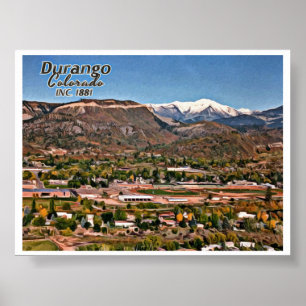 AFFICHE DURANGO COLORADO