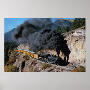 Affiche Durango et chemin de fer de Silverton, no. 481,