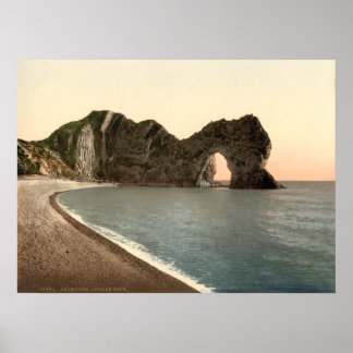 Affiche Durdle Door, Lulworth, Dorset, Angleterre