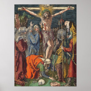 Affiche Dürer - Crucifixion