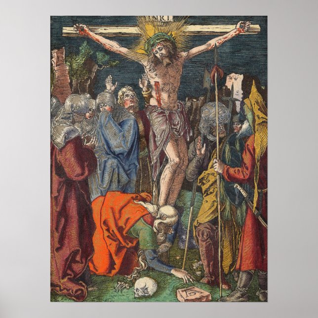 Affiche Dürer - Crucifixion (Devant)