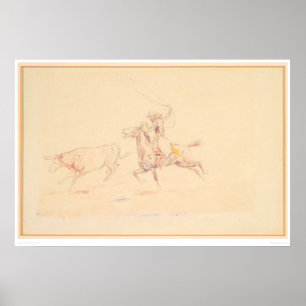 Affiche Dursoing the Steer 1905 (1418A)