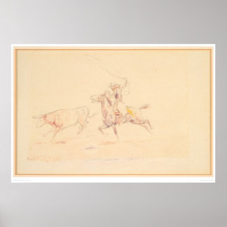 Affiche Dursoing the Steer 1905 (1418A)