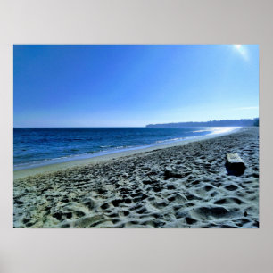 Affiche Dusk à Malibu Beach