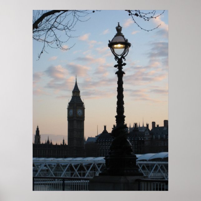 Affiche Dusk sur la Tamise (Devant)