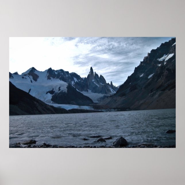 Affiche Dusk sur Laguna Torre (Devant)