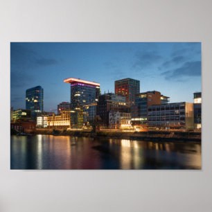 Affiche Dusseldorf Allemagne