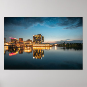 Affiche Dusseldorf Allemagne