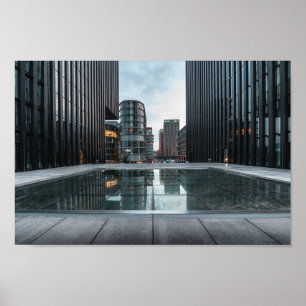 Affiche Dusseldorf Allemagne