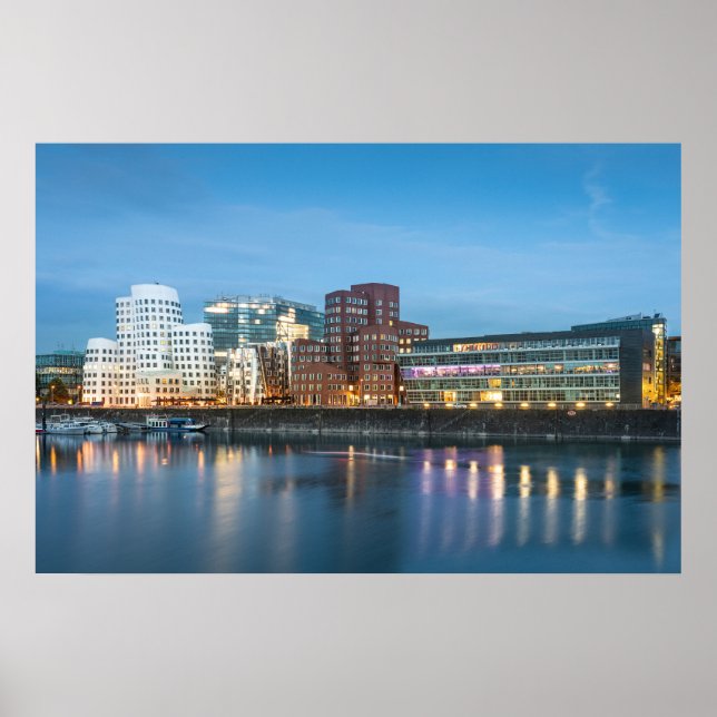 Affiche Dusseldorf Allemagne (Devant)