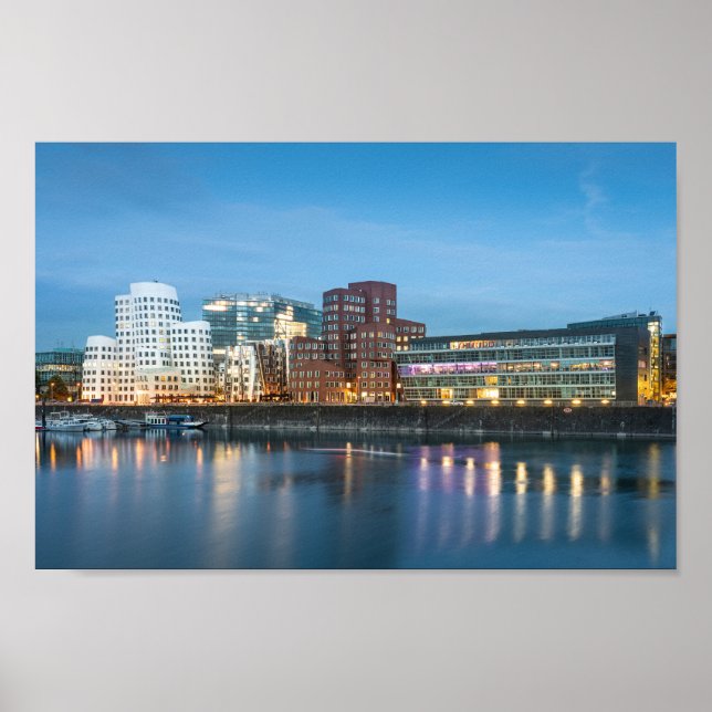 Affiche Dusseldorf Allemagne (Devant)