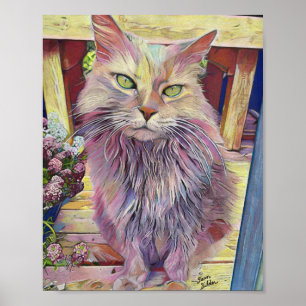Affiche Dutchess Halas Farm Cat
