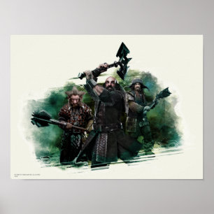 Affiche Dwalin, Nori et Bofur Graphic