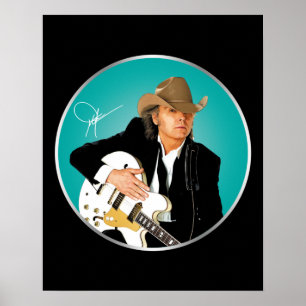 Affiche Dwight Yoakam Signature Cadeau Pour Fans.png