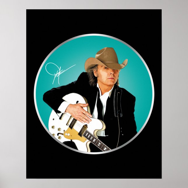 Affiche Dwight Yoakam Signature Cadeau Pour Fans.png (Devant)
