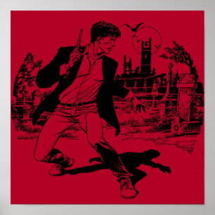 Affiche Dylan Dog noir et blanc