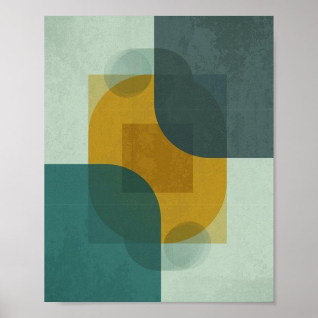 Affiche Dynamic Geometric Overlap (Devant)