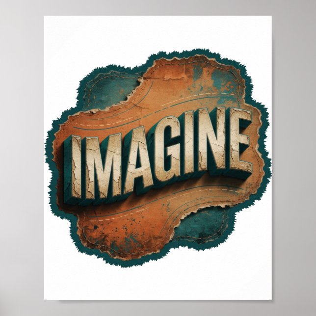 Affiche Dynamic Gold IMAGINE (Devant)