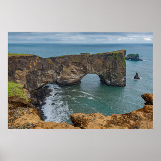 Affiche Dyrhólaey Islande
