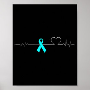 Affiche Dysautonomia Pulse cardiaque EKG NCS Strong POTS M