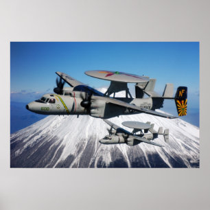 Affiche E-2C Hawkeye