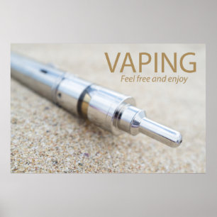 Affiche E-cig and vaping