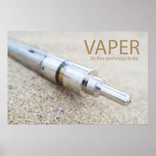 Affiche E-cig et vapeurs