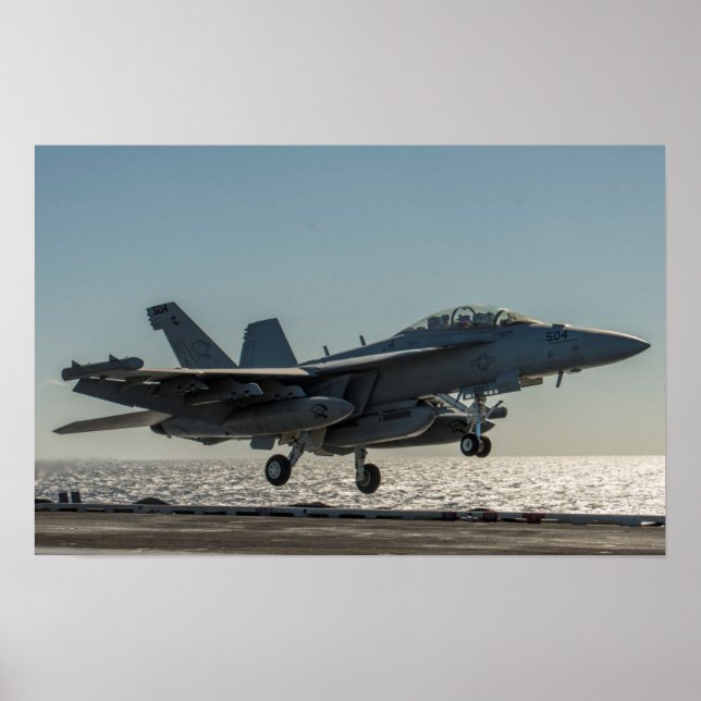 Affiche EA-18G Growler (Devant)