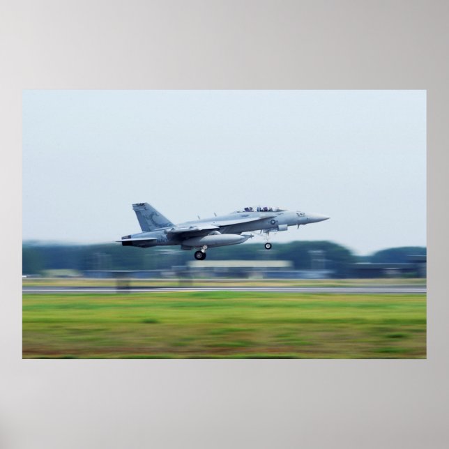 Affiche EA-18G Growler (Devant)
